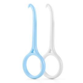 JMU Aligner Remover Tool, 2 Colors Clear Aligner Removal Tool, Braces Removal Kit, Blue and White (2 Pack)