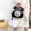 VALICLUD Shoulder Bag Phone Shaped Handbag Retro Top Handle Bag