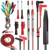TKDMR 19Pcs Electrical Multimeter Test Leads Set with Alligator Clips
