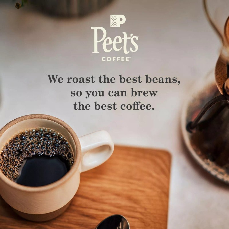 Peet's Coffee Ground Dark Roast, House Blend (32 oz.) Great