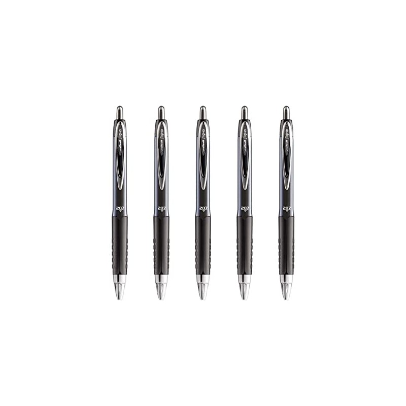 Uni-ball Signo Gel 207 Tintenroller mit Druckmechanik in Blisterpackung 5