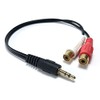 Access Gold Plated Stereo Pin (Female) to Stereo Mini (Male)