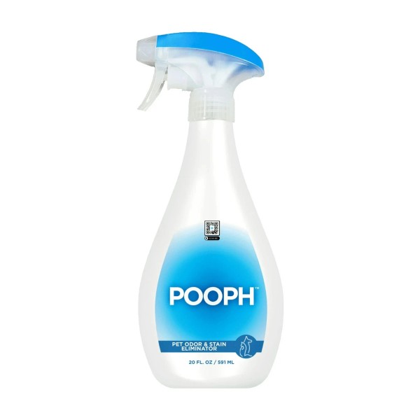 Pooph Pet Odor Eliminator Spray, 20 oz, Fragrance Free, No