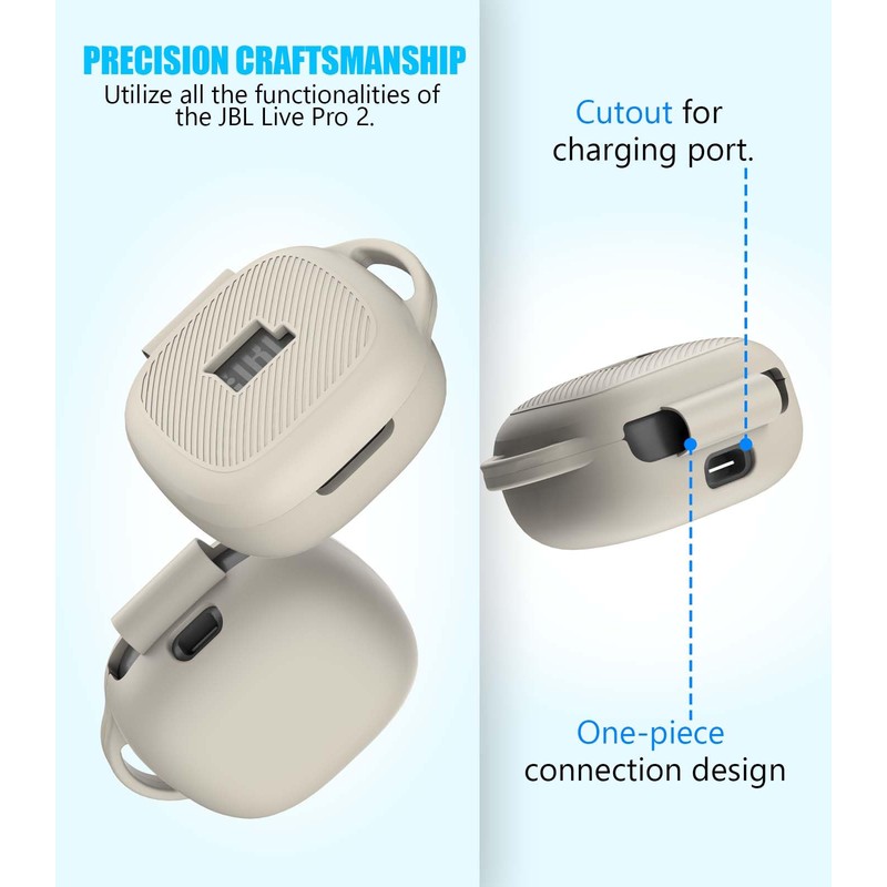 AGENTNANO [3 in 1] for JBL Live Pro 2 Case