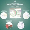 Clever Fox Habit Calendar Circle – 2-Year Inspirational Habit Tracker