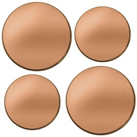 Reston Lloyd 4-Piece Electric Burner Cover Set, Copper, 2-8" & 2-10" Covers