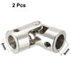 sourcing map 2pcs 8mm to 8mm Inner Dia Rotatable Universal