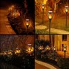 LUYE Low Voltage Torch Landscape Lights 12V Outdoor Wired LED