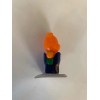 3 Muñecos Panditas Plak Figura Anaranjada Modelo Basketball (Usado)