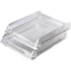 Rexel Nimbus Letter Tray Clear with Self Stacking Feature
