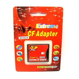 SDXC SDHC SD Card to UDMA CF Adapter For Sony Canon Camera