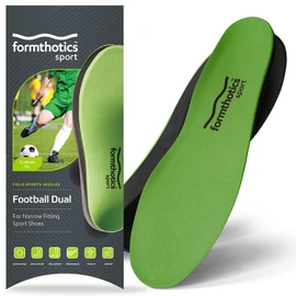 Formthotics Soccer Baseball Sport Insole Ultra Lightweight Football Dual XL Lime/Charcoal