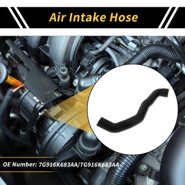 REPAIROCK 1 Pcs Car Intake Hose Compatible for FORD GALAXY II 2006-2015 MONDEO IV Turnier 2007-2012, Air Filter Intake Hose Black No.7G916K683AA/7G916K683AA
