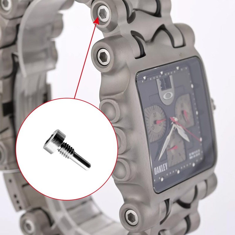 Watch Band Link Screw Replacement for Oakley Minute Machine Time