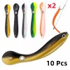 Unbranded 10Pcs Fishing Lures Fake Bait, Soft Bionic Fishing Lure