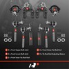 A-Premium Set of 10, Front Upper & Lower Ball Joint,