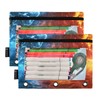JGVXFKP Baseball Pencil Pouch For 3 Ring Binder Clear Window