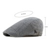 CHENNUO Men's Adjustable Summer Cap Hat Flat Cap Peaked Cap
