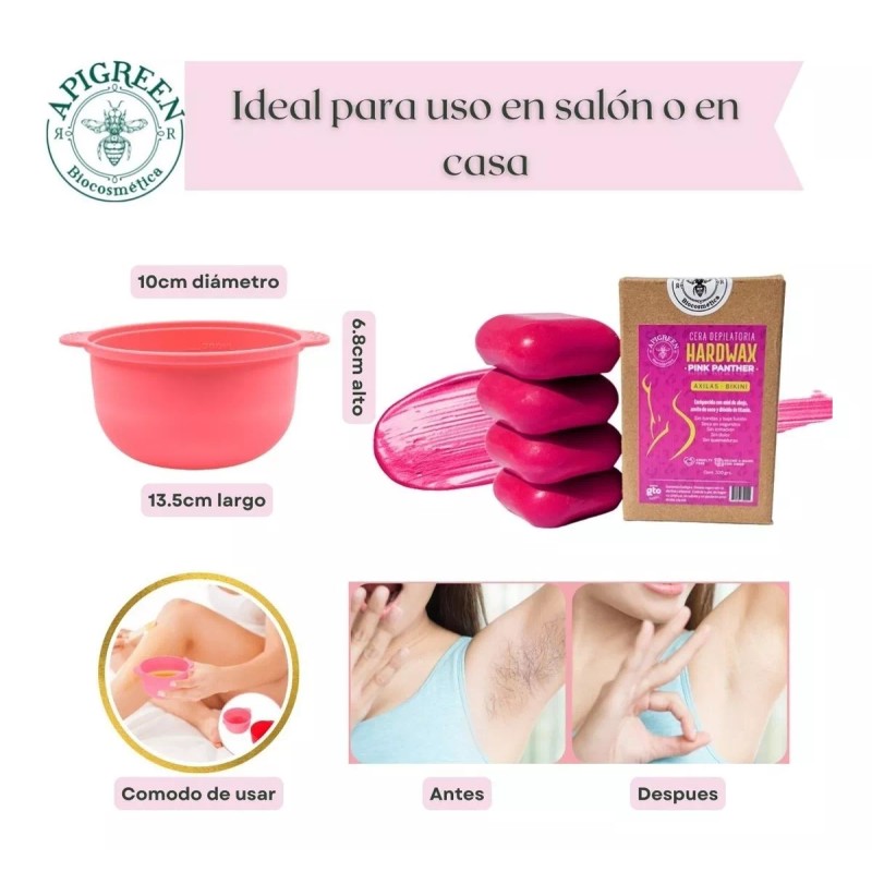 ApiGreen Cera Española Apigreen Pink Panther Con Bowl Antiadherente