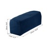 sourcing map 4pcs Stretch Armrest Covers for Chairs/Sofas, Couch Arm
