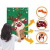 VEYLIN Pin the Nose on the Reindeer Christmas Family Fun