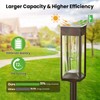 BITPOTT Solar Pathway Lights Outdoor, 8 Pack LED Warm White