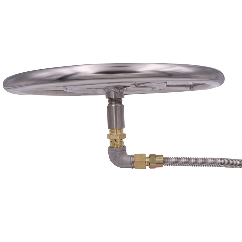 METER STAR LP Propane Gas Fire Pit Stainless Steel Burner