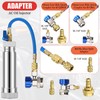 Tellegloww AC Leak Detector Kit, R1234yf R134a R410a AC Oil