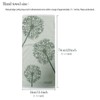 Hand Towels for Bathroom, Jacquard Pattern Cotton Hand Towel Set