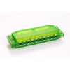 HOHNER Horner Translucent Harp Green 10 Holes/C Tone