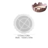 5.2in Irregular Bowl Silicone Mold for Jewelry Holder Candle Holder