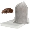 50pcs No Mess Large Cold Brew Bags, 8x12 inch Disposable
