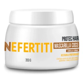 Mascarilla Para Cabello Teñido Coco, Keratina Nefertiti 350g