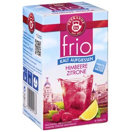 Teekanne frio Fruit tea with raspberry-lemon flavor (2 x 18 Bags)