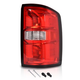 ALLGOOD Tail Light Assembly w/o Bulbs, Compatible with GMC Sierra 1500 2014-2018/Fit GMC Sierra 2500 HD 2015-2019/Fit GMC Siera 3500 HD 2015-2019, Right Rear Light Taillamp Brakelight Passenger Side
