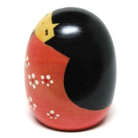 Usaburo Kokeshi Shiawase Kokeshi (Large), Pink