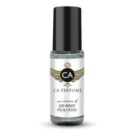 CA Perfume Impression of Jo M Wild Fig & Cassis For Women & Men Replica Fragrance Body Oil Dupes Alcohol-Free Aromatherapy Sample Travel Size Concentrated Long Lasting Attar Roll-On 0.14 Fl Oz/4ml-X1