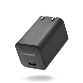 [Ultra Small & Lightweight Japanese Brand] PD Rapid Charger, 65W Type-C AC Adapter, USB-C Macbook Pro, Type C, Laptop, GaN charger, usbc, pc, typec (Black)