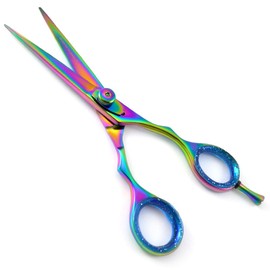 Range of professional Barber Hair Cutting Scissors Hairdressing Shears Styling Mustache Beard Haircut 4.5'', 5.0'', 5.5'', 6.0'' (5.0'', Multi)