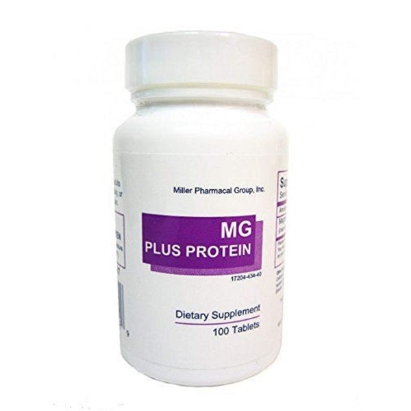 Mg Plus Protein Mg Plus Protein Miller, 100 tabs 133Mg (Pack of 3)