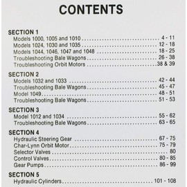 Holland 1030 1032 1033 1034 Stackliner Bale Wagon Service Repair Manual