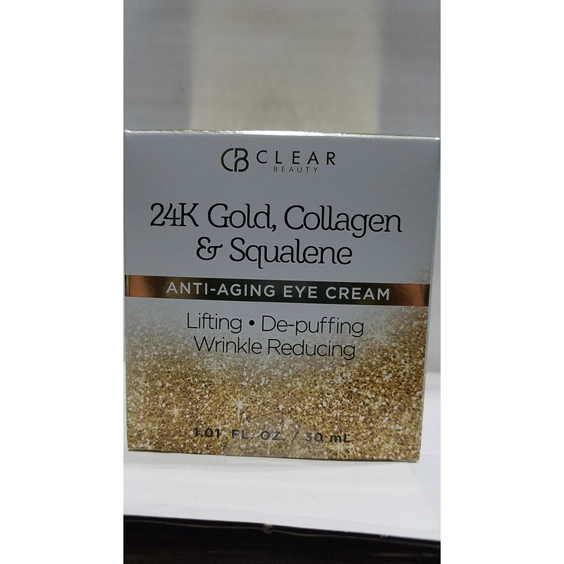 Clear Beauty 24k Gold & Collagen Under Eye Cream -