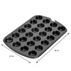 Kaiser Inspiration mini muffin tin for 24 muffins 38 x