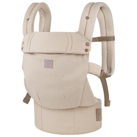 GAGAKU Baby Carrier for Babies Toddlers, Easy to Carry Face to Front and Back, Ergonomic Carrying Aid with Neck Support, Suitable for 3.2-15 kg, Khaki