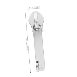 Gadpiparty 2 Sets Explosion-proof Zipper Door Knobs, Carry Bag, Doors and Windows, Barrier, Shelf, Repair, Zipper Head, Outdoor Lifter, Zipper, Zipper, Head