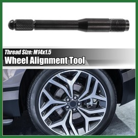 Motoforti M14x1.5 Wheel Alignment Pin Mounting Car Wheel Hanger Rim Stud Bolt Nut Tire Change Guide Tool - Pack of 1 Black Long-Lasting