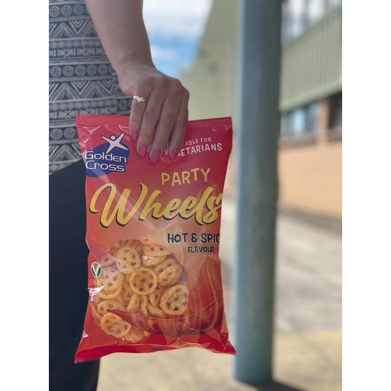 Party Wheels - Hot & Spicy 12x90g