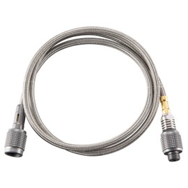 CAMPINGMOON 42.13-inch Multi-function Gas Hose for EN417 Lindal Valve Screw-on Type Canister and Device Z17