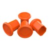 Great Call Athletics 4 Pack Lacrosse Butt Ends (Orange)