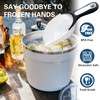 UXIETIN Rambler Ice Bucket Scoop Compatible with Yeti,Food grade PP